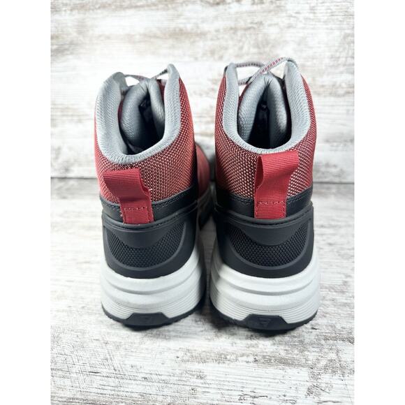 NEW Mens Bates JumpStart Mid EnergyBound Carbon Safety Toe Boots Red/Black Sz 9 main image 4